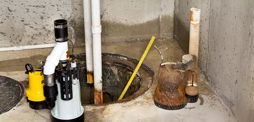 Installing Sump Pump in Finished Basement in New River, AZ