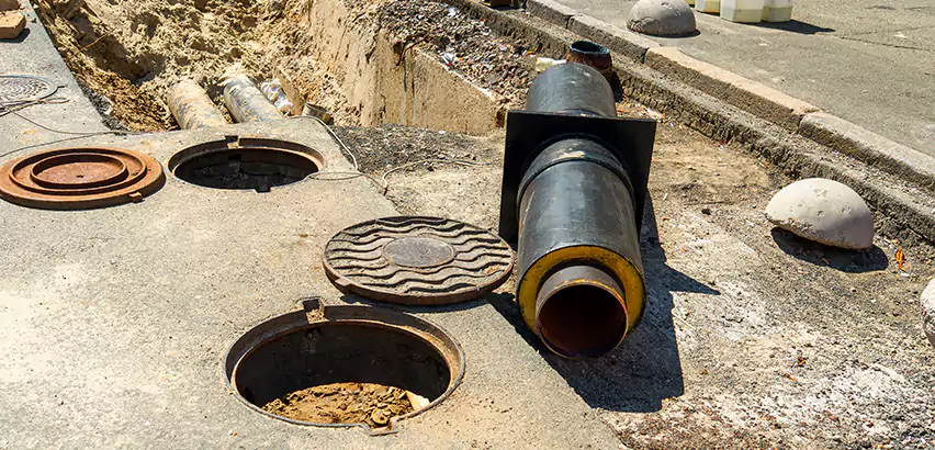 Lateral Sewer Line Replacement in New River