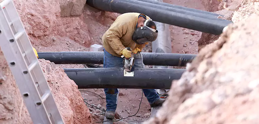 Water Line Replacement in New River